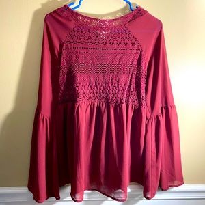 Flare blouse size L
